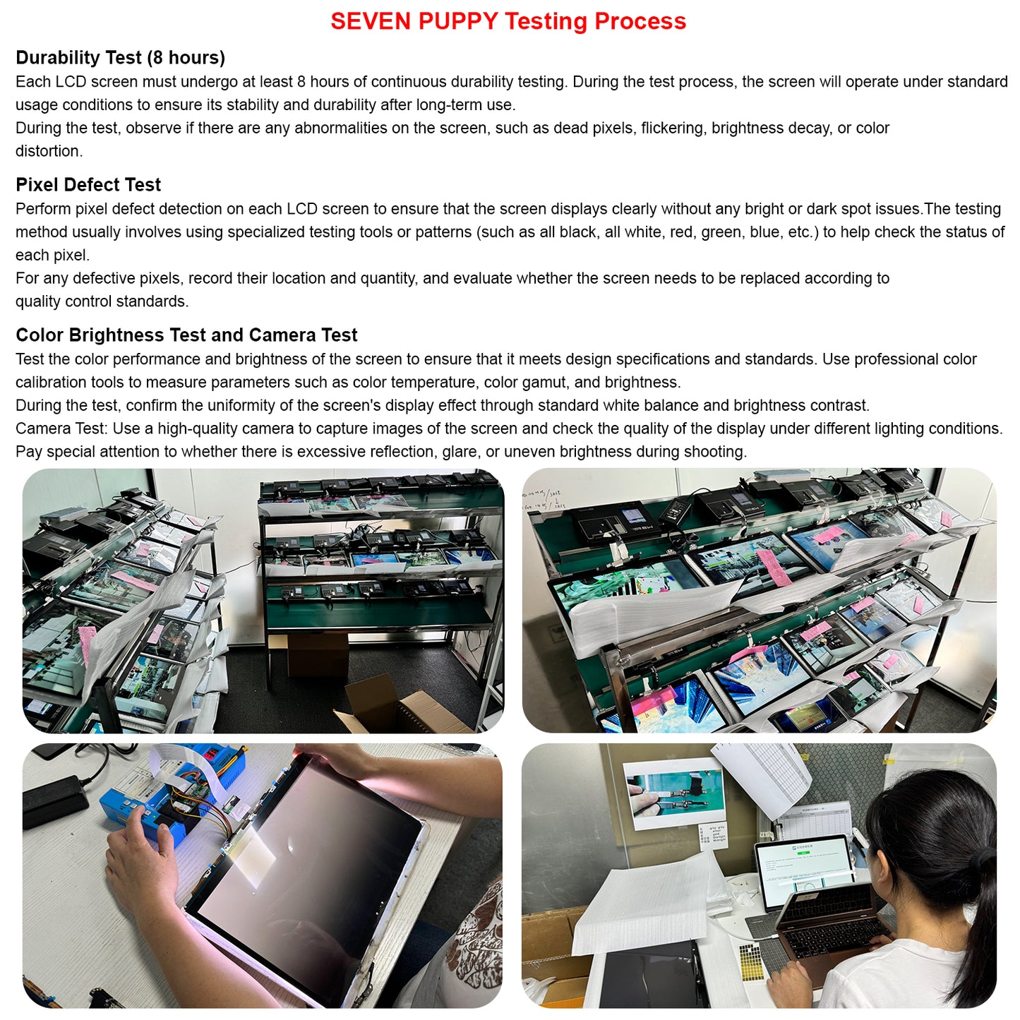 SEVEN PUPPY Brand NEW For MacBook Air Retina 15.3“ A2941 A3114 2023 2024 Year Retina LCD Screen Assembly Display