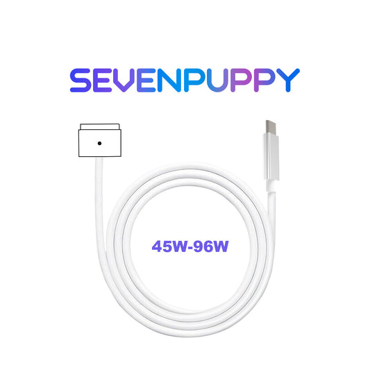 Amazon Ebay Top (SEVEN PUPPY) Brand NEW For Macbook Air / Pro Type C USB-C To Magsafe 2 45W 61W 87W 96W Repair Charger DC Power Adapter Cable