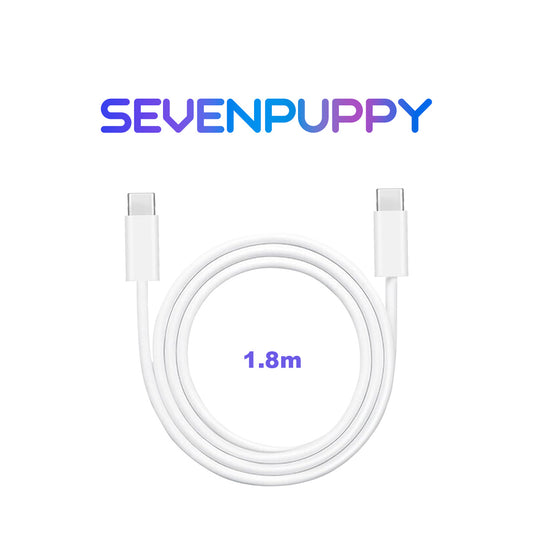 Amazon Ebay Top (SEVEN PUPPY) Brand NEW For Macbook Air / Pro Type C Charger C to C Cable Fast Charging Cord