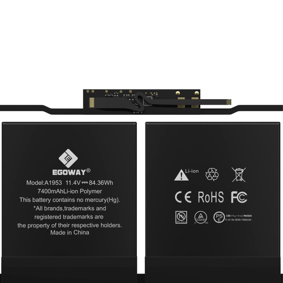 SEVEN PUPPY Brand NEW For Macbook Pro 15" A1990 A1953 2018-2019 Year Laptop Battery