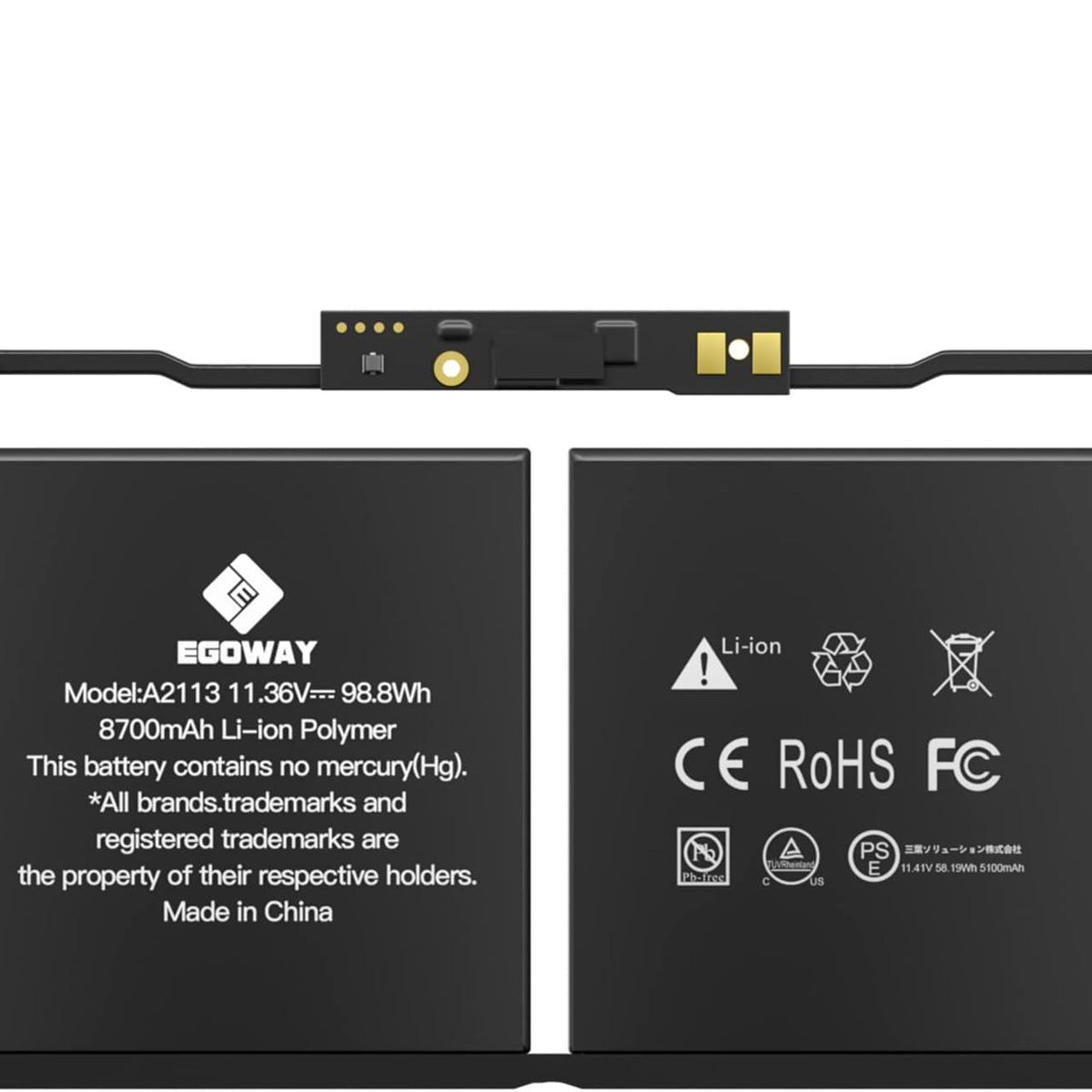 SEVEN PUPPY Brand NEW For Macbook Pro 16" A2113 A2141 2019 2020 Year Laptop Battery