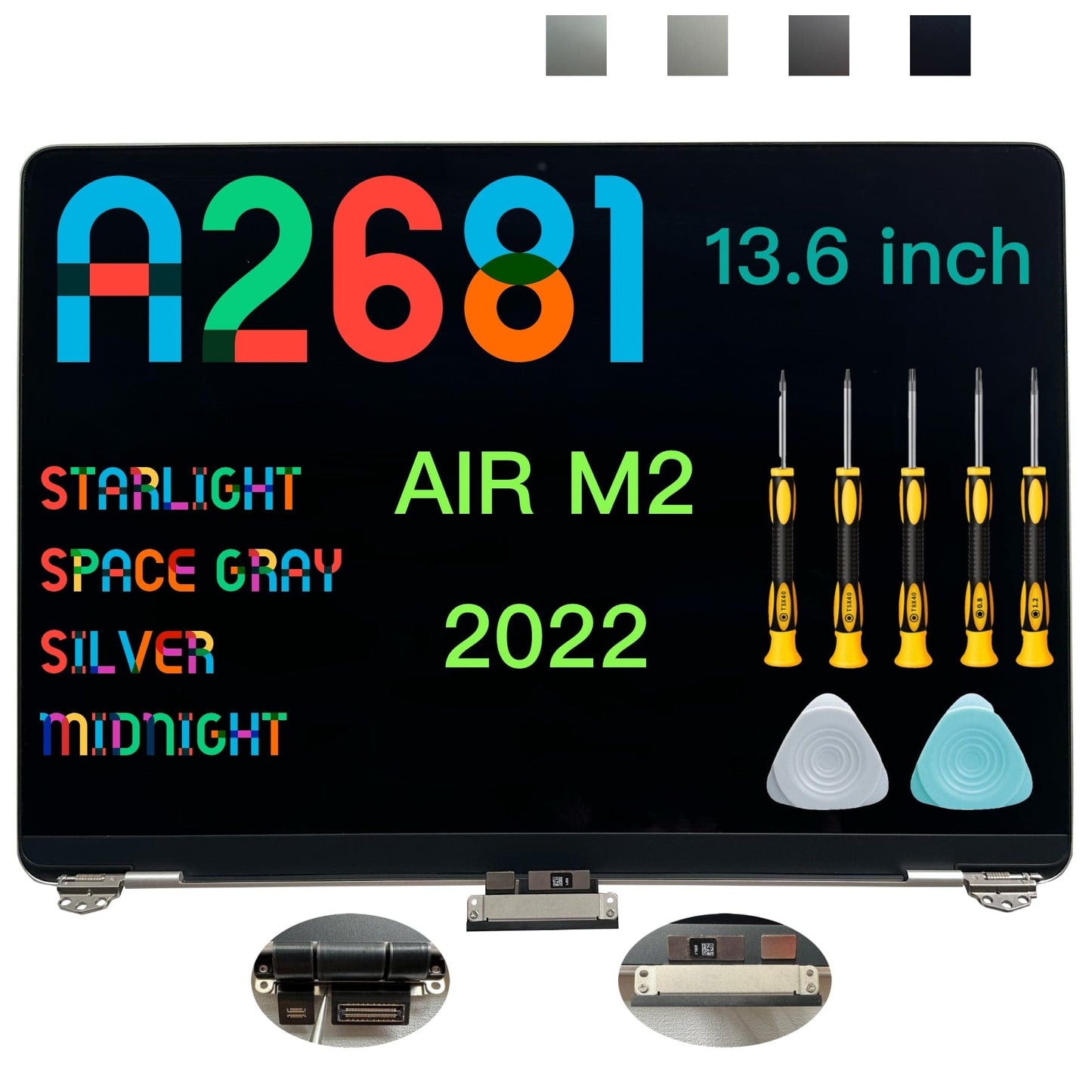 A2681 for MacBook screen display assembly replacement