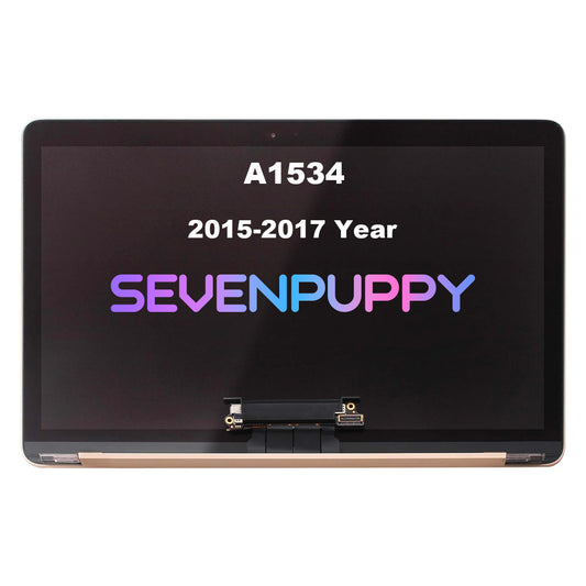 Amazon Ebay Top (SEVEN PUPPY) Brand NEW For MacBook Air 11“ A1534 2015-2017 Year Retina Full LCD Display Screen Assembly Replacement