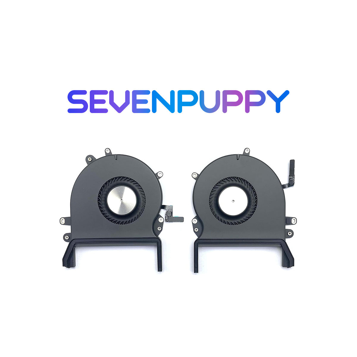 SEVENPUPPY Brand NEW For Macbook Pro Retina 16" A2141 CPU Cooling Cooler Fan 2019 Year Replacement