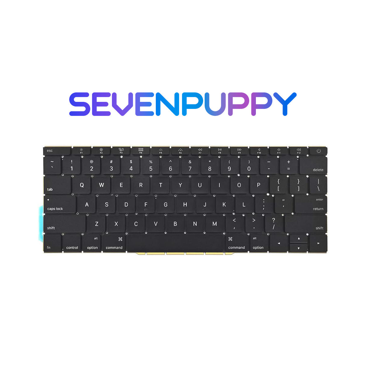 SEVEN PUPPY Brand NEW For Macbook Pro 13" A1708 2016-2017 Year Keyboard Russian/German/Spain/France/Korea/Italy/UK/US Laptop