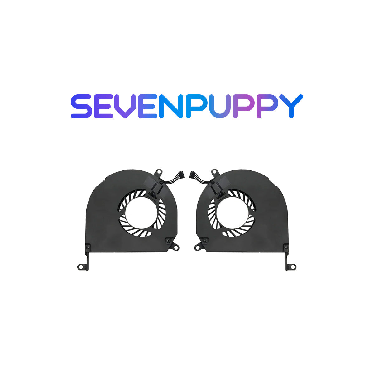 SEVENPUPPY Brand NEW For Macbook Pro 15" A1286 CPU Cooling Fan Left and Right Side 2008-2012 Year