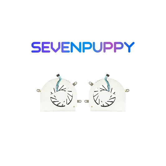 SEVENPUPPY Brand NEW For Macbook Pro 17" A1212 A1229 A1151 A1261  CPU Cooling Fan Left and Right Side Late 2006 Mid/Late 2007 Early 2008 Year