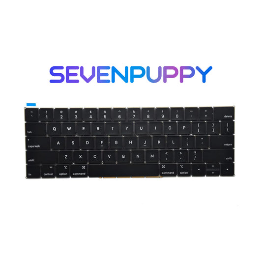 SEVEN PUPPY Brand NEW For Macbook Pro 13" A1989 15“ A1990 2018-2019 Year Keyboard Russian/German/Spain/France/Korea/Italy/UK/US Laptop
