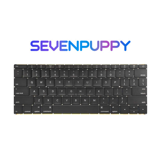 SEVEN PUPPY Brand NEW For Macbook 12" A1534 2015-2017 Year Keyboard Russian/German/Spain/France/Korea/Italy/UK/US Laptop