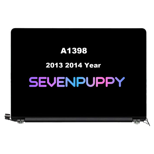 Amazon Ebay Top (SEVEN PUPPY) nuevo para MacBook Pro 15 "A1398 2013 2014 año Retina reemplazo de conjunto de pantalla LCD completa