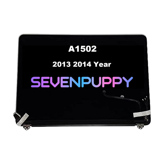 SEVEN PUPPY Brand NEW For MacBook Pro 13“ A1502 2013 2014 Year Retina Full LCD Display Screen Assembly Replacement