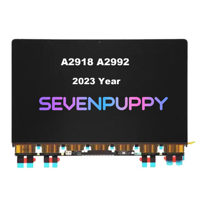 SEVEN PUPPY Brand NEW For MacBook Pro Retina 14“ A2918 A2992 2023 Year Retina LCD Display Screen Monitor Panel