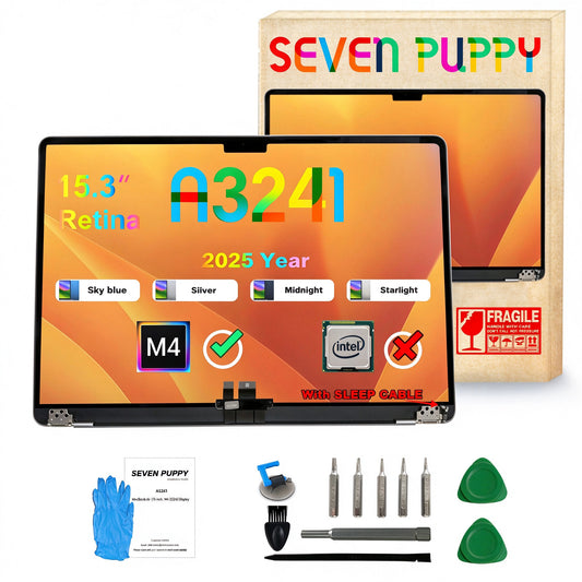 Amazon ebay top (sete filhotes) novo para macbook air 15.3 “a2941 2023 ano painel de monitor de tela lcd retina